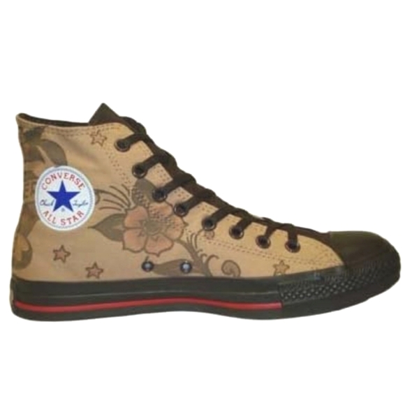 NIB Converse All Star Sailor Jerry Death or Glory Rose, Men's Size 11 - Picture 6 of 12